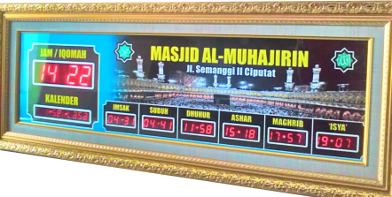 Jam digital masjid